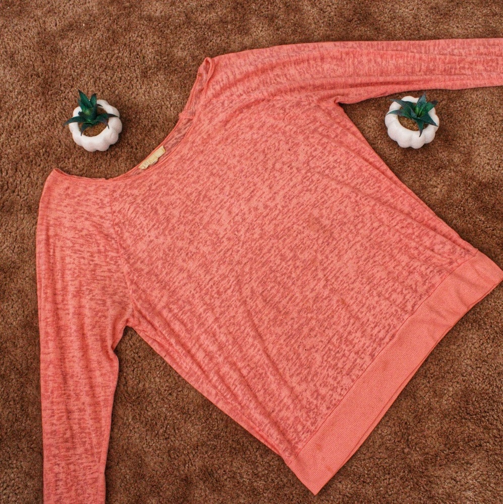 Coral Pink Forever21 blouse